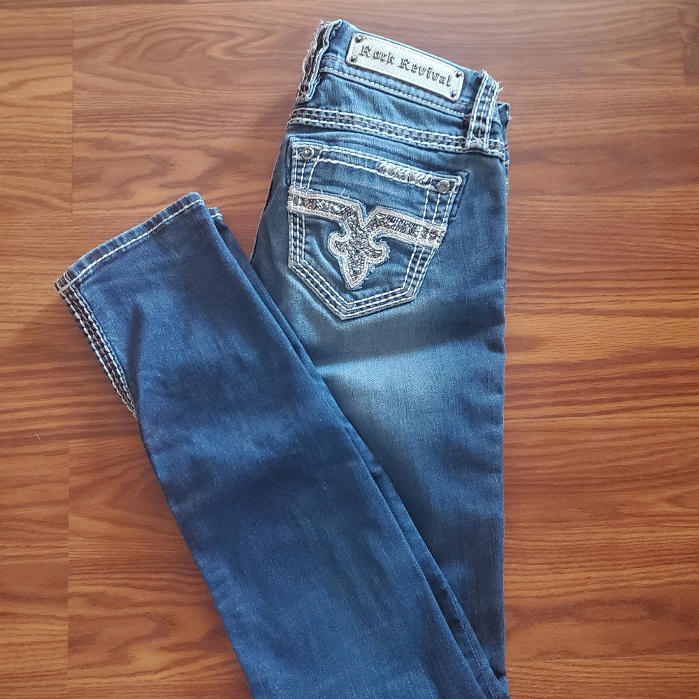 Rock Revival Chile easy skinny jeans